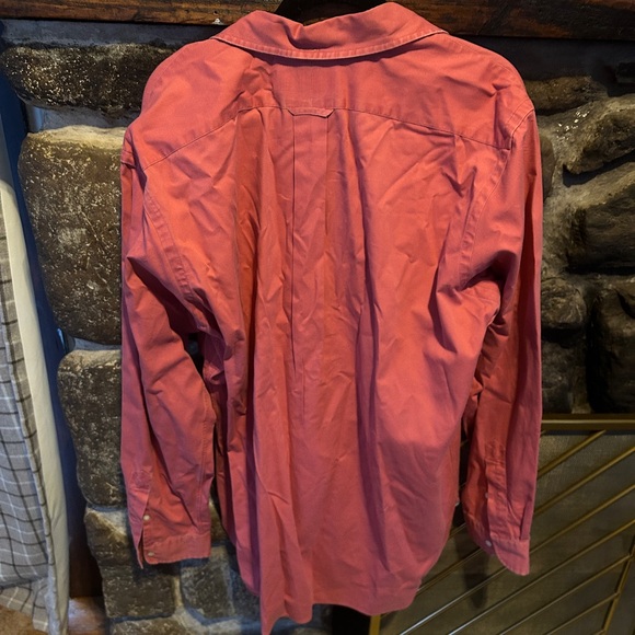 Vtg 90s Polo Ralph Lauren Salmon Button Down, XL - Picture 3 of 3